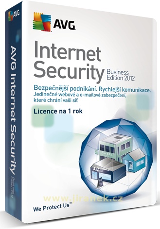 AVG IS 2012 Business Edition pro 80 PC na 24 měs